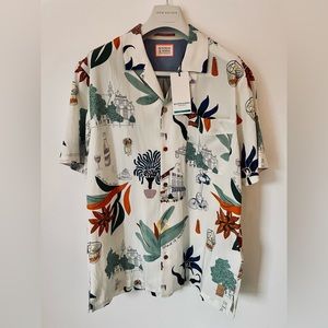 NWT Scotch & Soda Short Sleeve Hawaii Shirt